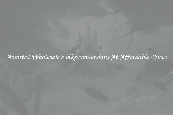 Assorted Wholesale e bike conversions At Affordable Prices