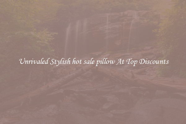 Unrivaled Stylish hot sale pillow At Top Discounts