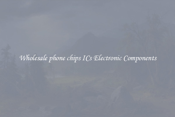 Wholesale phone chips ICs Electronic Components